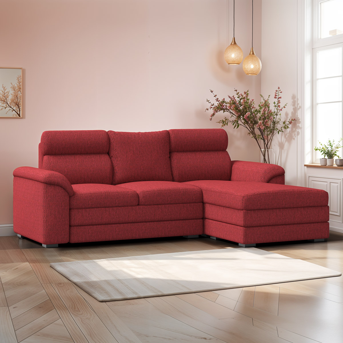 L-SHAPE SOFA- VELORA